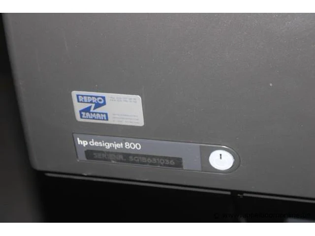 Plotter hp, designjet 800 - afbeelding 2 van  2