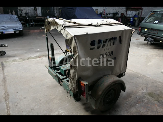 Plumett kabeltrekker voor benzinemotor op aanhanger - afbeelding 1 van  16
