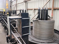 Pluristar 16/4 betonstaal in coils dubbelbuigmachine, bj 2022/23, draadia bereik 6/16mm, automatische draadwisseling, rollenrichtgroepen pc gestuurd, vol auto buigautomaat - afbeelding 7 van  10