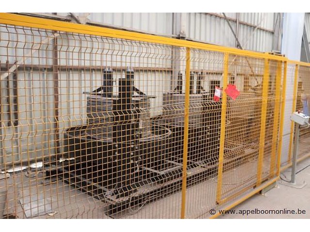 Pluristar 16/4 betonstaal in coils dubbelbuigmachine, bj 2022/23, draadia bereik 6/16mm, automatische draadwisseling, rollenrichtgroepen pc gestuurd, vol auto buigautomaat - afbeelding 9 van  10