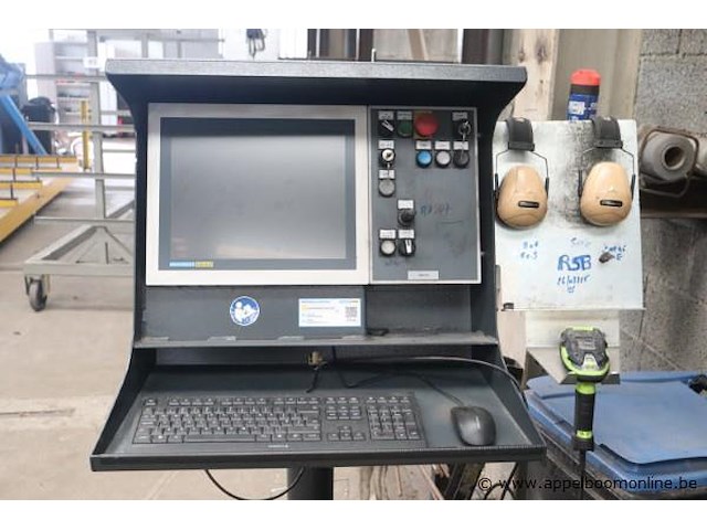 Pluristar 16/4 betonstaal in coils dubbelbuigmachine, bj 2022/23, draadia bereik 6/16mm, automatische draadwisseling, rollenrichtgroepen pc gestuurd, vol auto buigautomaat - afbeelding 10 van  10