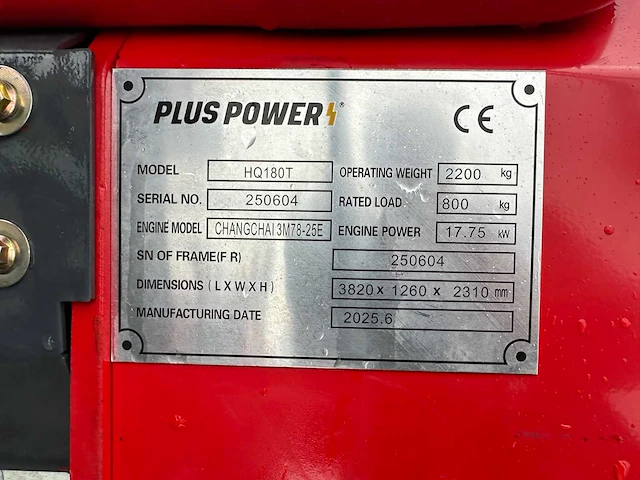 Plus power - 2025 - hq180t - schranklader - afbeelding 13 van  36