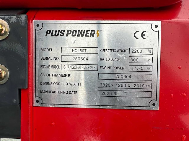 Plus power- 2025 - hq180t - schranklader - afbeelding 13 van  36
