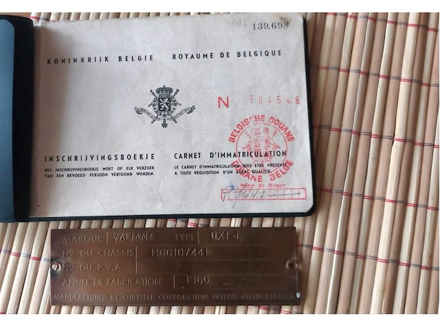 Plymouth valiant 1961 - afbeelding 6 van  16