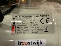 Pneukraft pac050p1500sdd-eu luchtcompressor - afbeelding 5 van  5