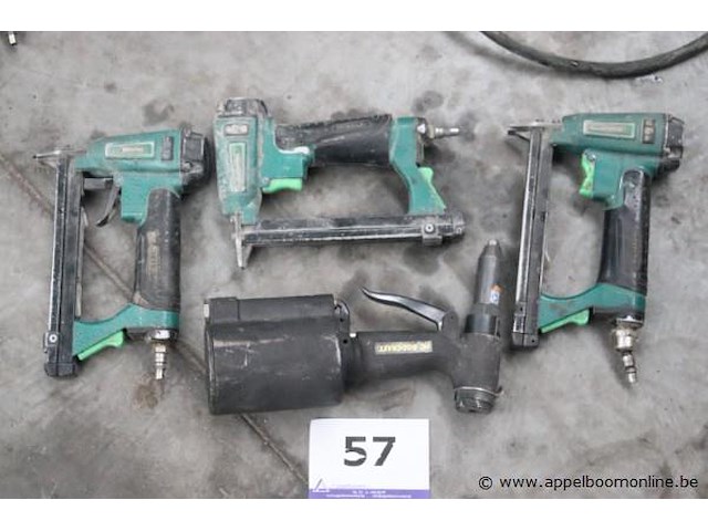 Pneum popnagel en 3 tackers - afbeelding 1 van  3