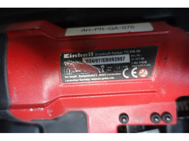 Pneumatisch nagelpistool einhell - afbeelding 3 van  3