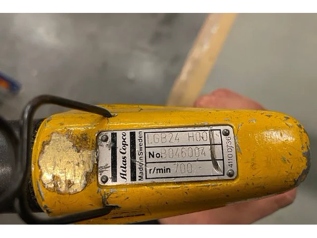 Pneumatische drillmachine atlas copco - afbeelding 5 van  5