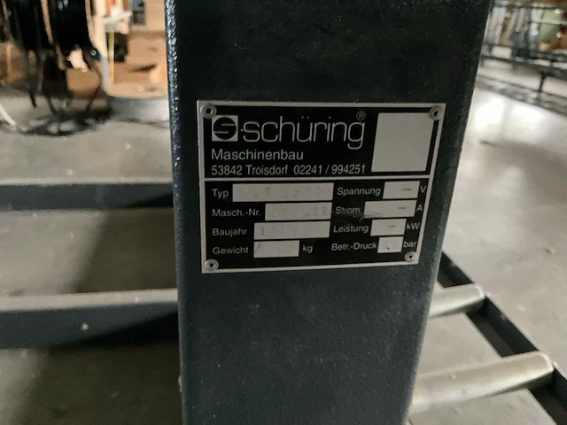 Pneumatische heftafel schuring mkt2500 - afbeelding 6 van  6