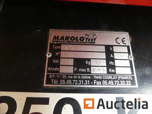 Pneumatische heftafel voor motorfiets - afbeelding 5 van  11