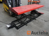 Pneumatische heftafel voor motorfiets - afbeelding 10 van  11