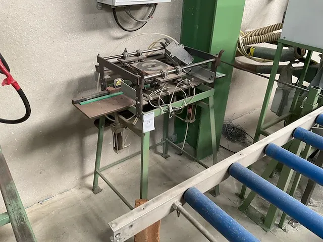 Pneumatische materiaalklem - afbeelding 1 van  3