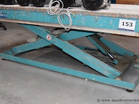 Pneumatische schaarheftafel vv bediening manumoderne, cap 500kg - afbeelding 2 van  3