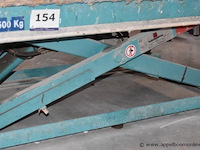 Pneumatische schaarheftafel vv bediening manumoderne, cap 500kg - afbeelding 2 van  3