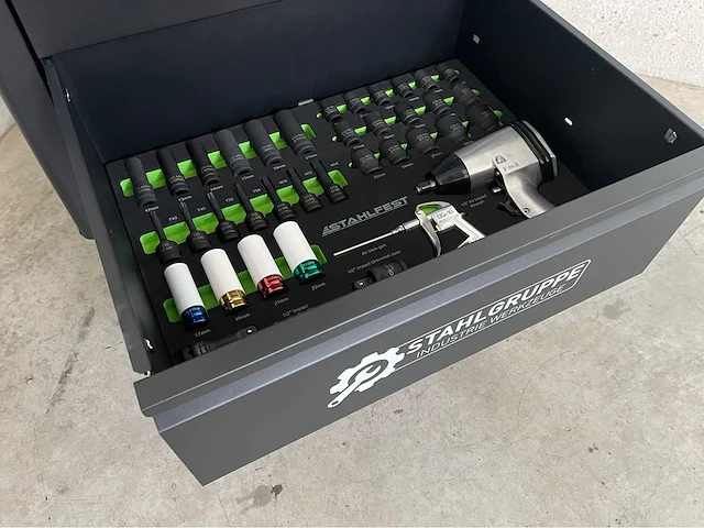 Pneumatische slagmoersleutel set - afbeelding 6 van  13