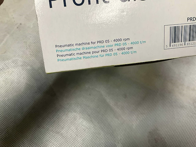 Pneumatische slijpschijf/draaimachine finixa - afbeelding 5 van  5