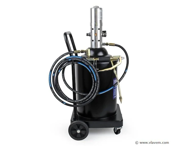 Pneumatische vetspuit 15 liter profi accu vetspuit automatisch - afbeelding 1 van  8