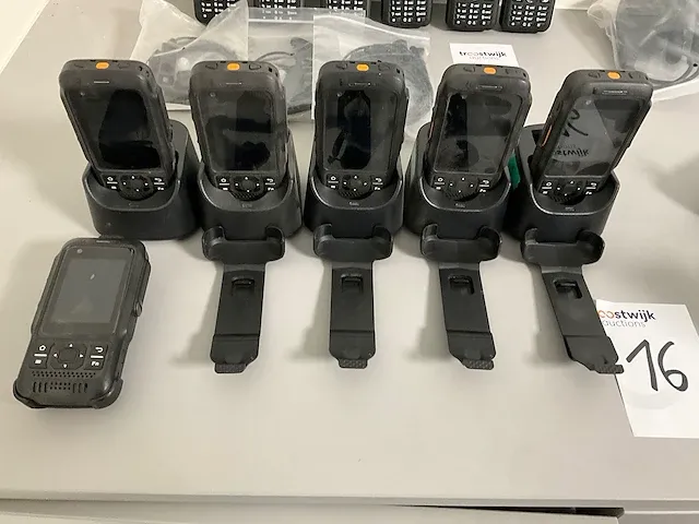 Poc 4g - walkie-talkies ( 6x ) - afbeelding 1 van  4