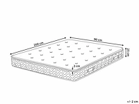 Pocket coil matras medium stevig - afbeelding 4 van  4