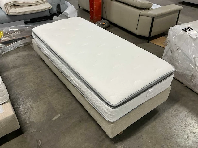Pocketveermatras met topper 200x90 - afbeelding 1 van  8