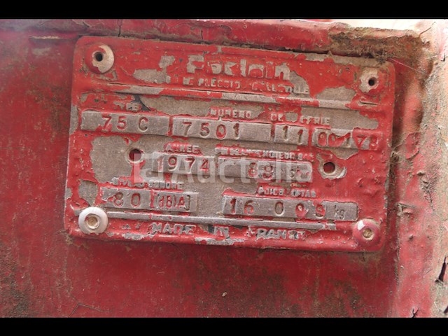 Poclain 75c rupsgraafmachine - afbeelding 8 van  14