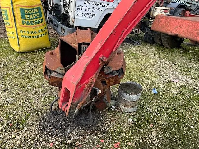 Poclain tys 4x4 banden graafmachine - afbeelding 6 van  21