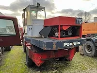 Poclain tys 4x4 banden graafmachine - afbeelding 17 van  21