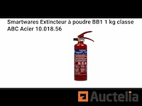 Poederbrandblusser bb1 1 kg smartwares 10.018.56 - afbeelding 1 van  1