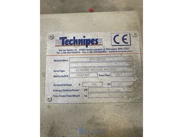 Poedermenger kek-gardner met vulmachine technipes - afbeelding 20 van  39