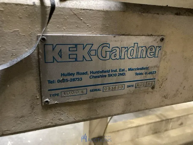 Poedermenger kek-gardner met vulmachine technipes - afbeelding 38 van  39