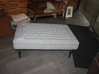 Poef nobilis, plaid libeco, 2 kussens libeco (10,12,31) - afbeelding 3 van  6