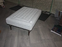 Poef nobilis, plaid libeco, 2 kussens libeco (10,12,31) - afbeelding 4 van  6