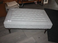 Poef nobilis, plaid libeco, 2 kussens libeco (10,12,31) - afbeelding 5 van  6