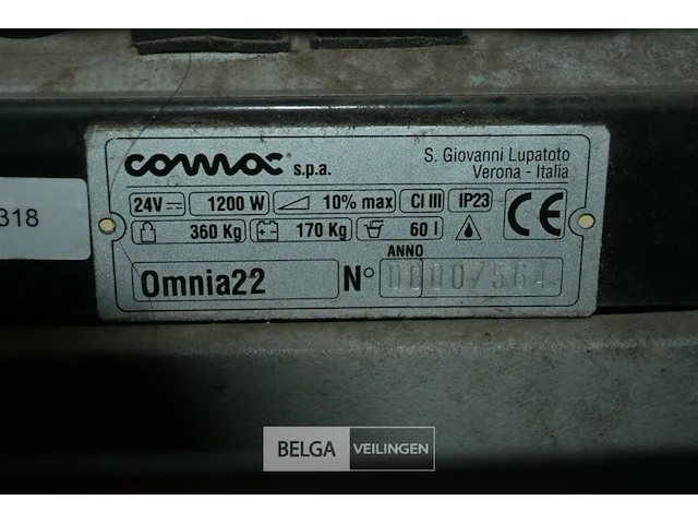 Poetsmachine comac - afbeelding 5 van  7