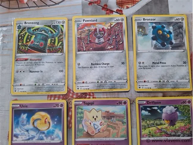 Pokémon cards - afbeelding 5 van  7