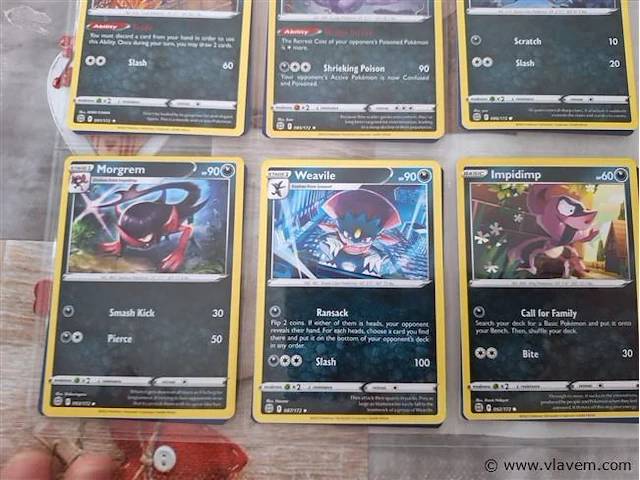 Pokémon cards - afbeelding 4 van  7