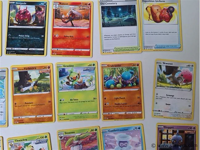 Pokémon cards - afbeelding 8 van  9