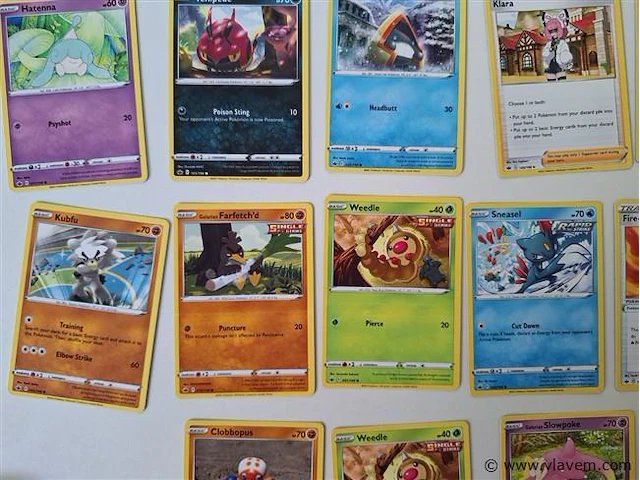 Pokémon cards - afbeelding 4 van  9