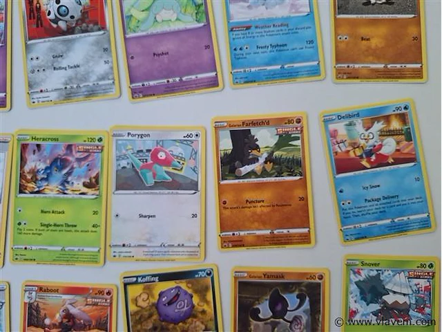 Pokémon cards - afbeelding 8 van  9