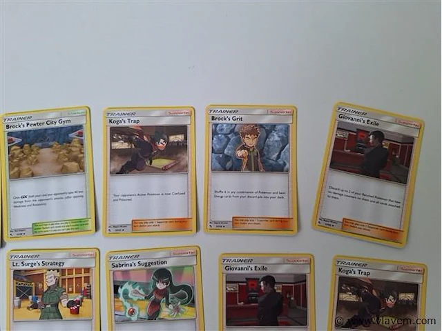 Pokémon cards - afbeelding 9 van  9