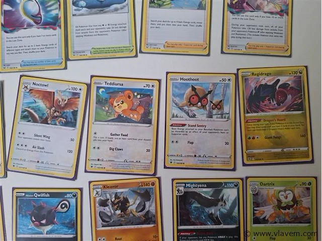 Pokémon cards - afbeelding 8 van  9