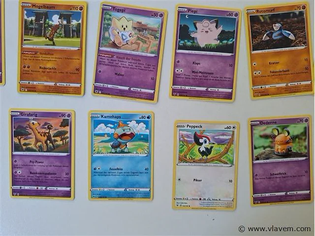 Pokémon cards - afbeelding 5 van  9