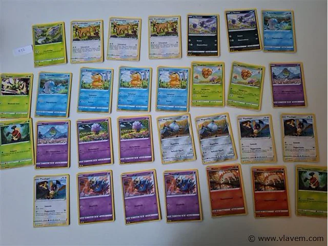 Pokémon cards - afbeelding 1 van  9