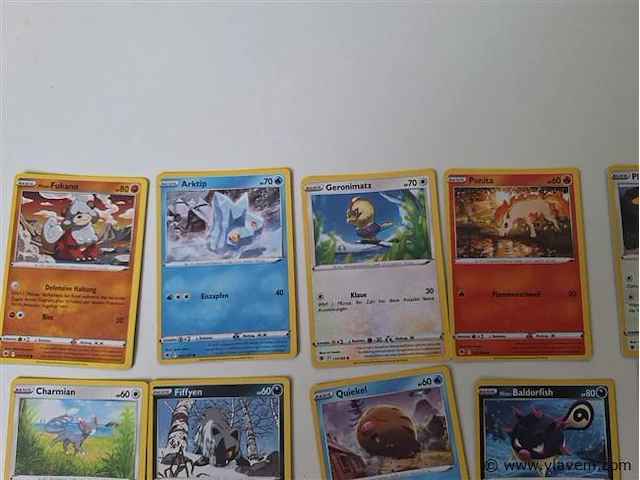 Pokémon cards - afbeelding 2 van  9