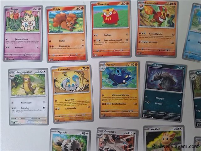 Pokémon cards - afbeelding 4 van  9