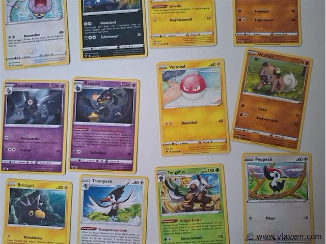 Pokémon cards - afbeelding 8 van  9