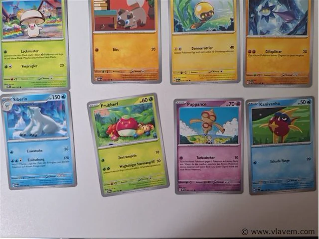 Pokémon cards - afbeelding 5 van  9