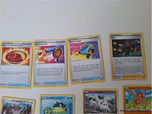 Pokémon cards - afbeelding 9 van  9