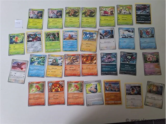 Pokémon cards - afbeelding 1 van  9