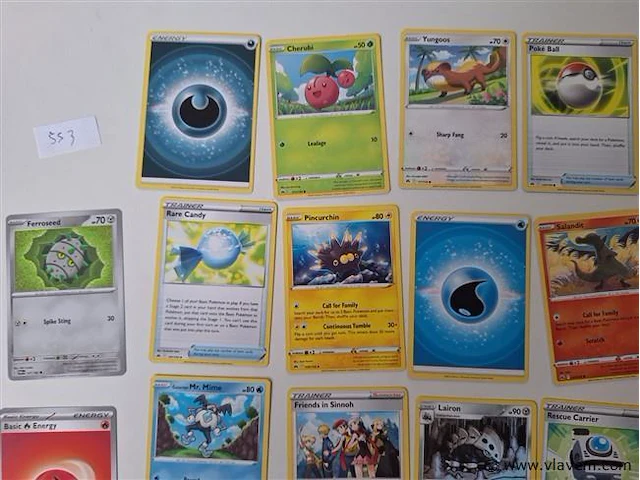 Pokémon cards - afbeelding 3 van  9